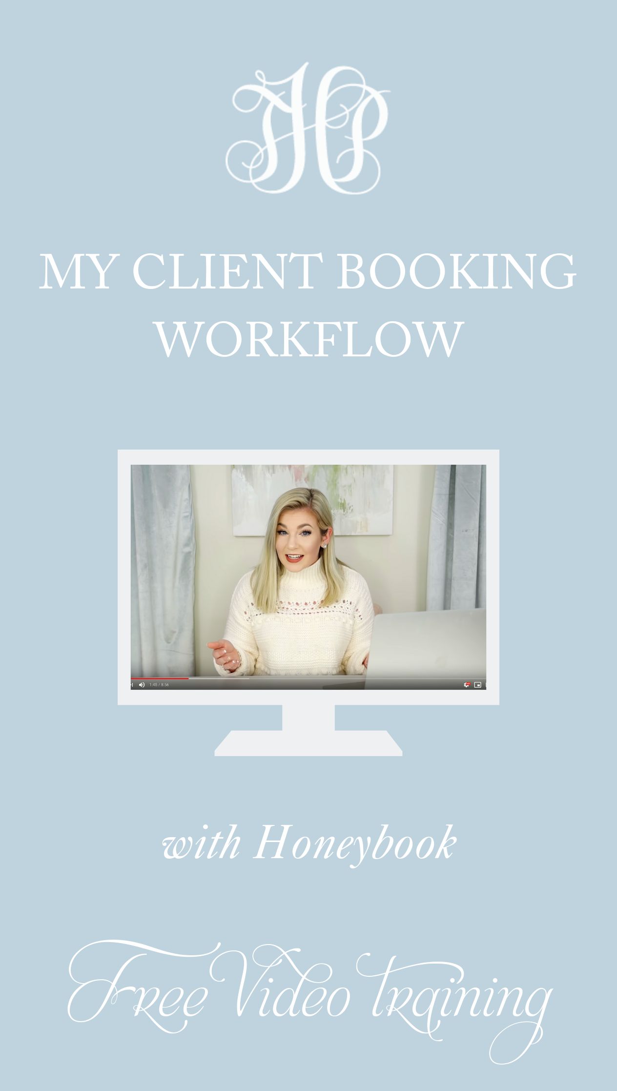 My Client Booking Workflow with Honeybook | Happy Hour with Hope Episode #2