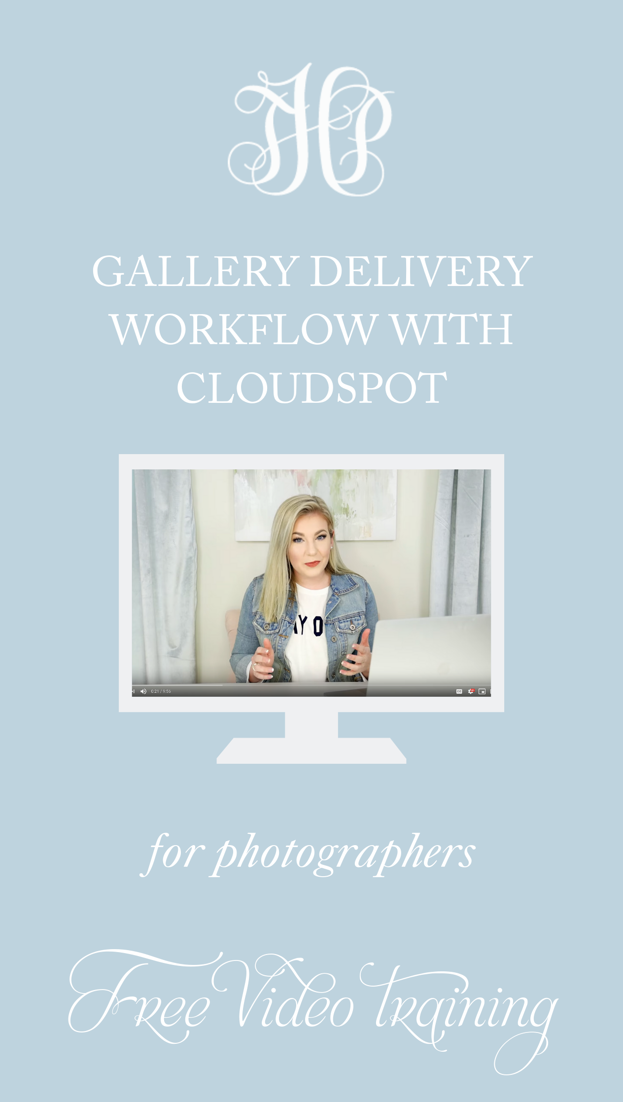 Gallery Delivery WorkFlow with Cloudspot | Happy Hour with Hope Episode #3