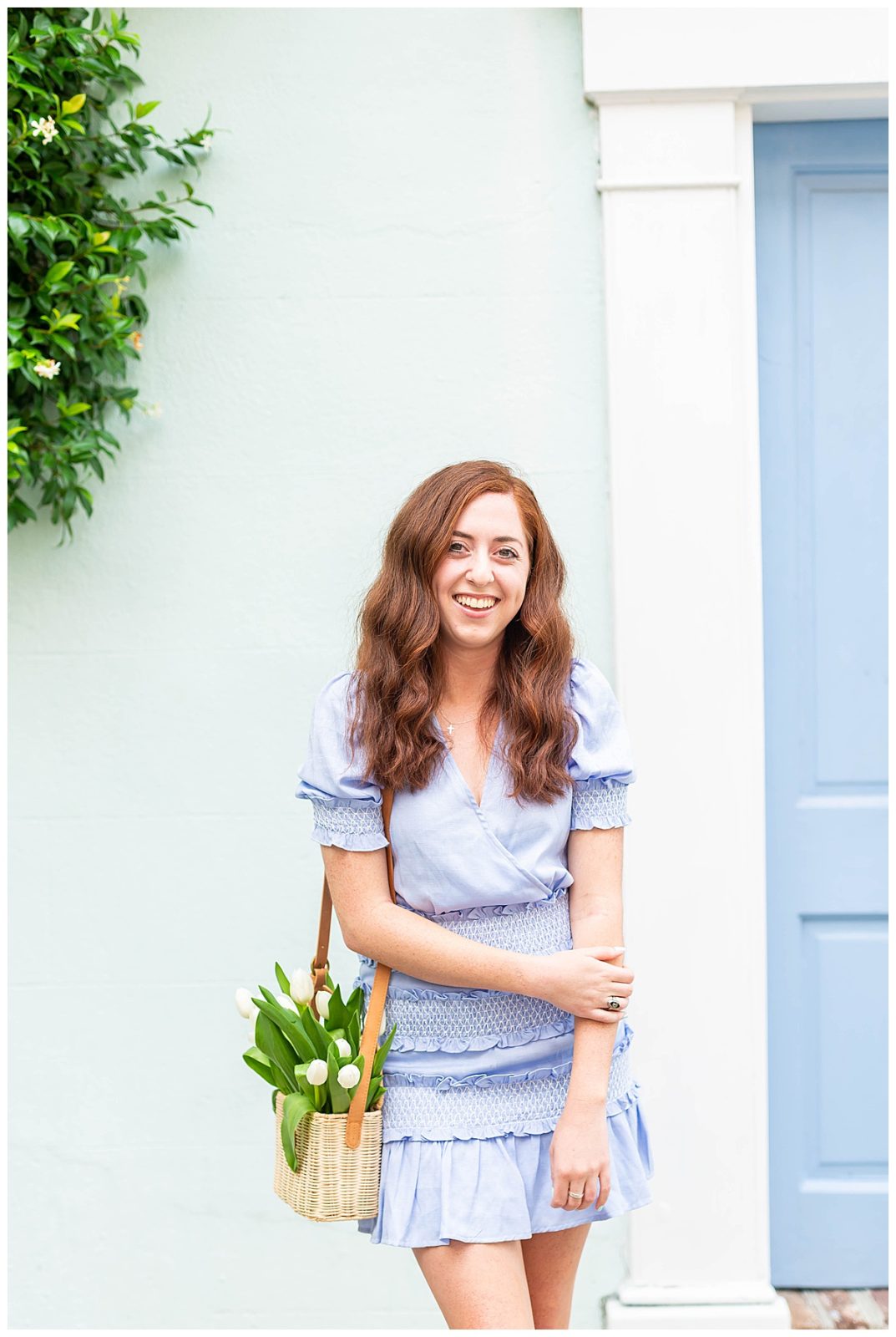 Downtown Charleston Senior Session with Pink Figgy | Hope Taylor ...