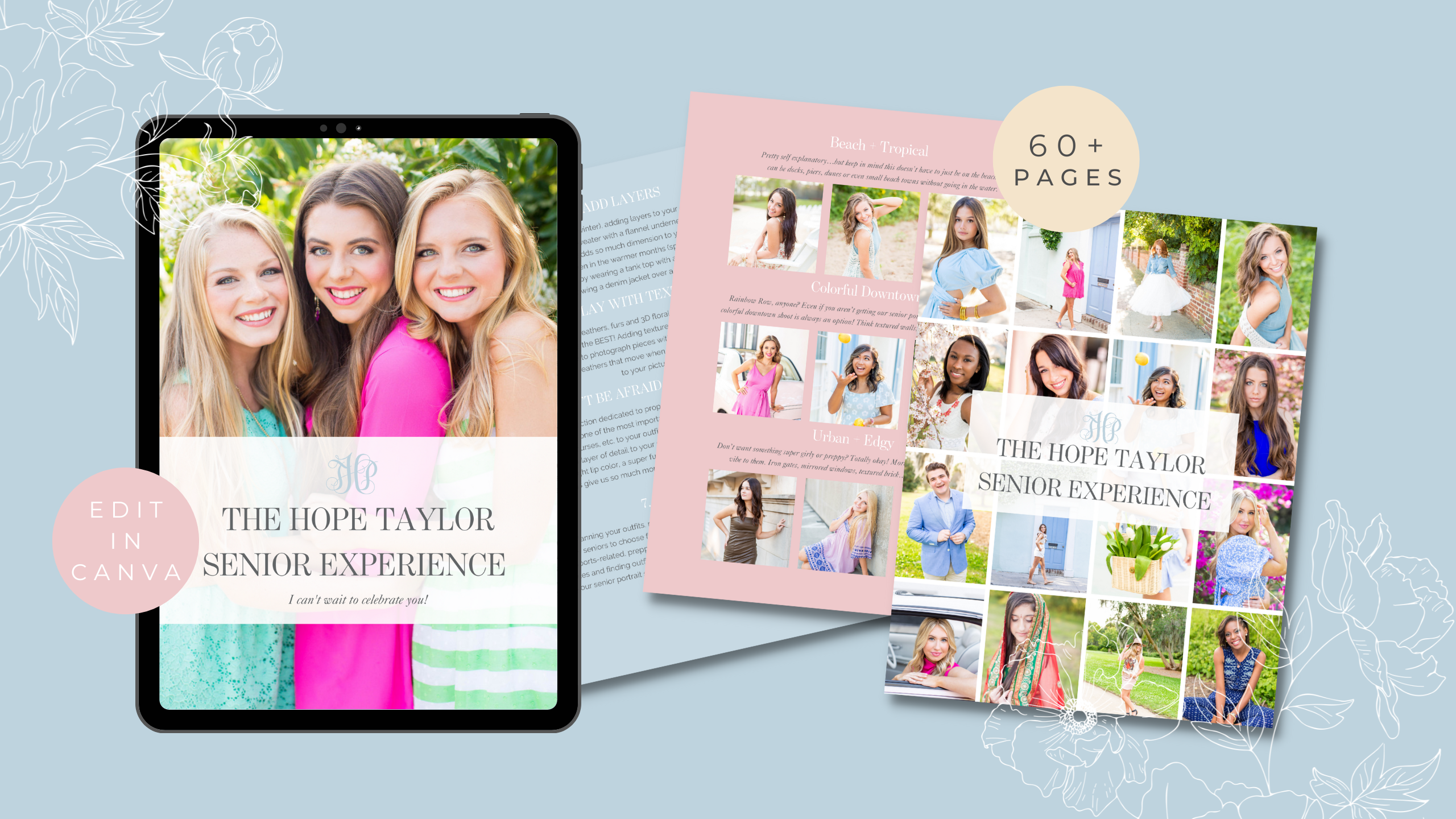 The Senior Style Guide Canva Template | Hope Taylor Photography