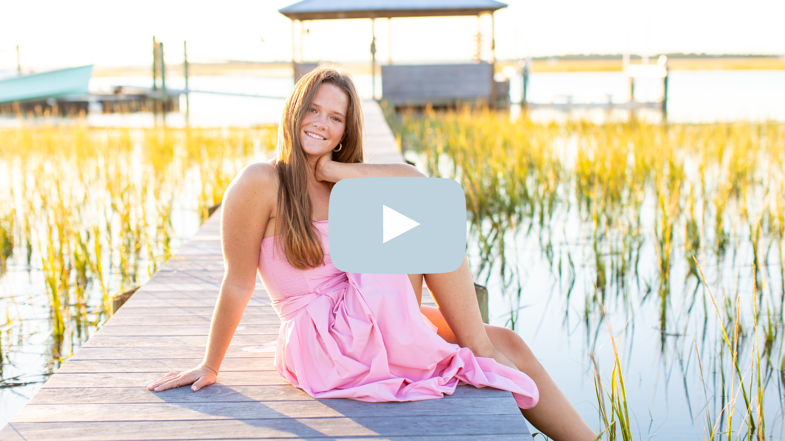 Watch this EPIC Senior Session Behind the Scenes in Charleston (Golden Hour Tutorial) Hope Taylor Photography