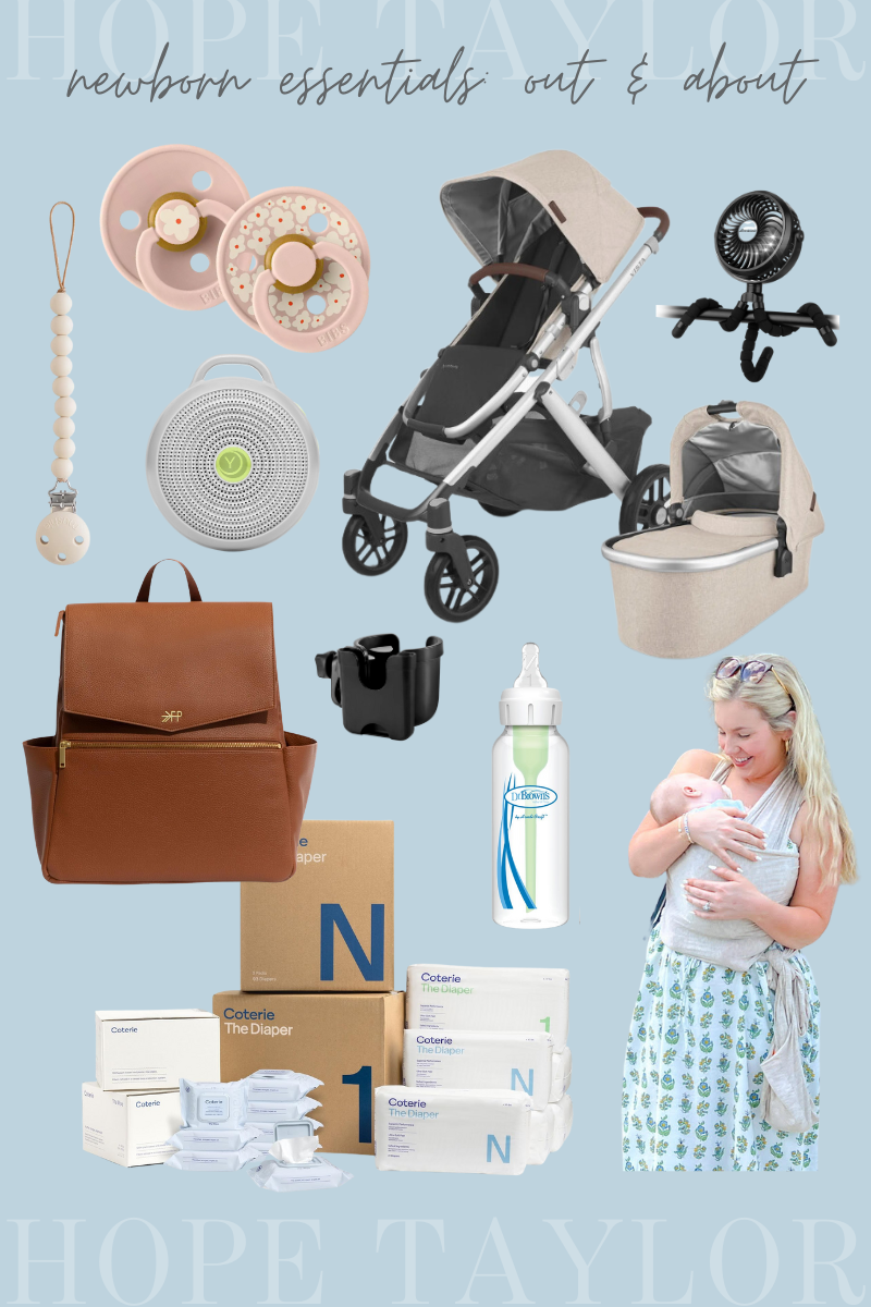 Newborn Essentials 2024 Out and About
