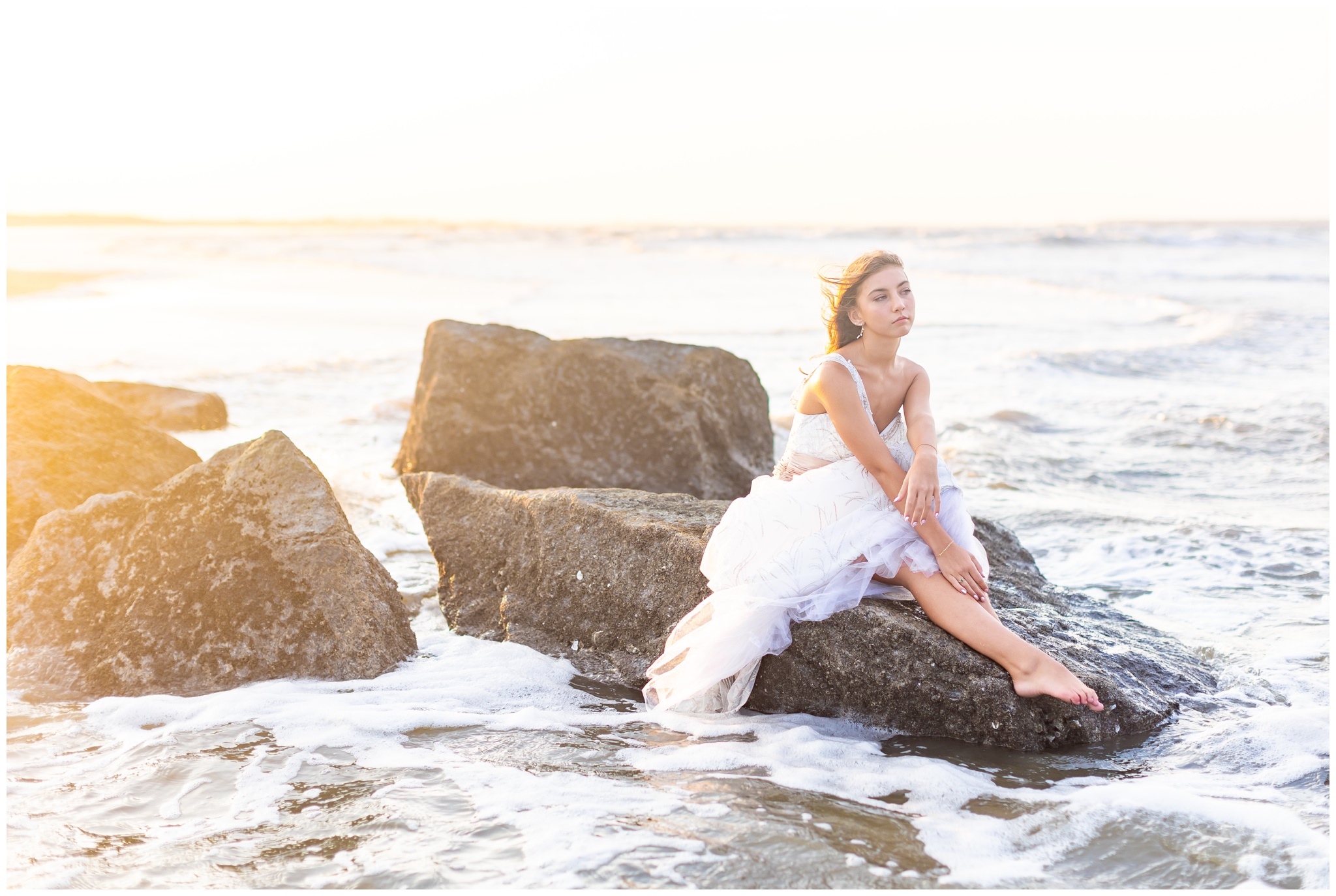 Now Showing: Posing with a Surfboard in Savannah + Tybee Island | Hope Taylor Photography